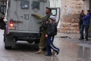 Kinderverhaftung in Hebron