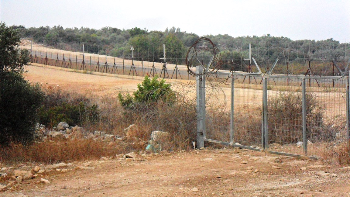 „Agricultural gate“ in Zeita, nördlich von Tulkarem; Foto © EAPPI 