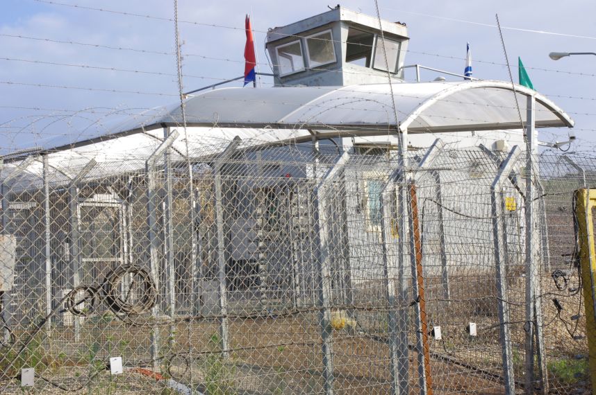 Der Eingang zum Militärgericht in Salem (Foto: Ekkehart Drost)