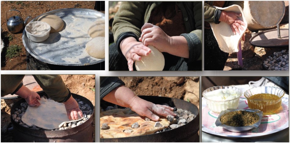 Frauen auf dem Land - Brotbacken