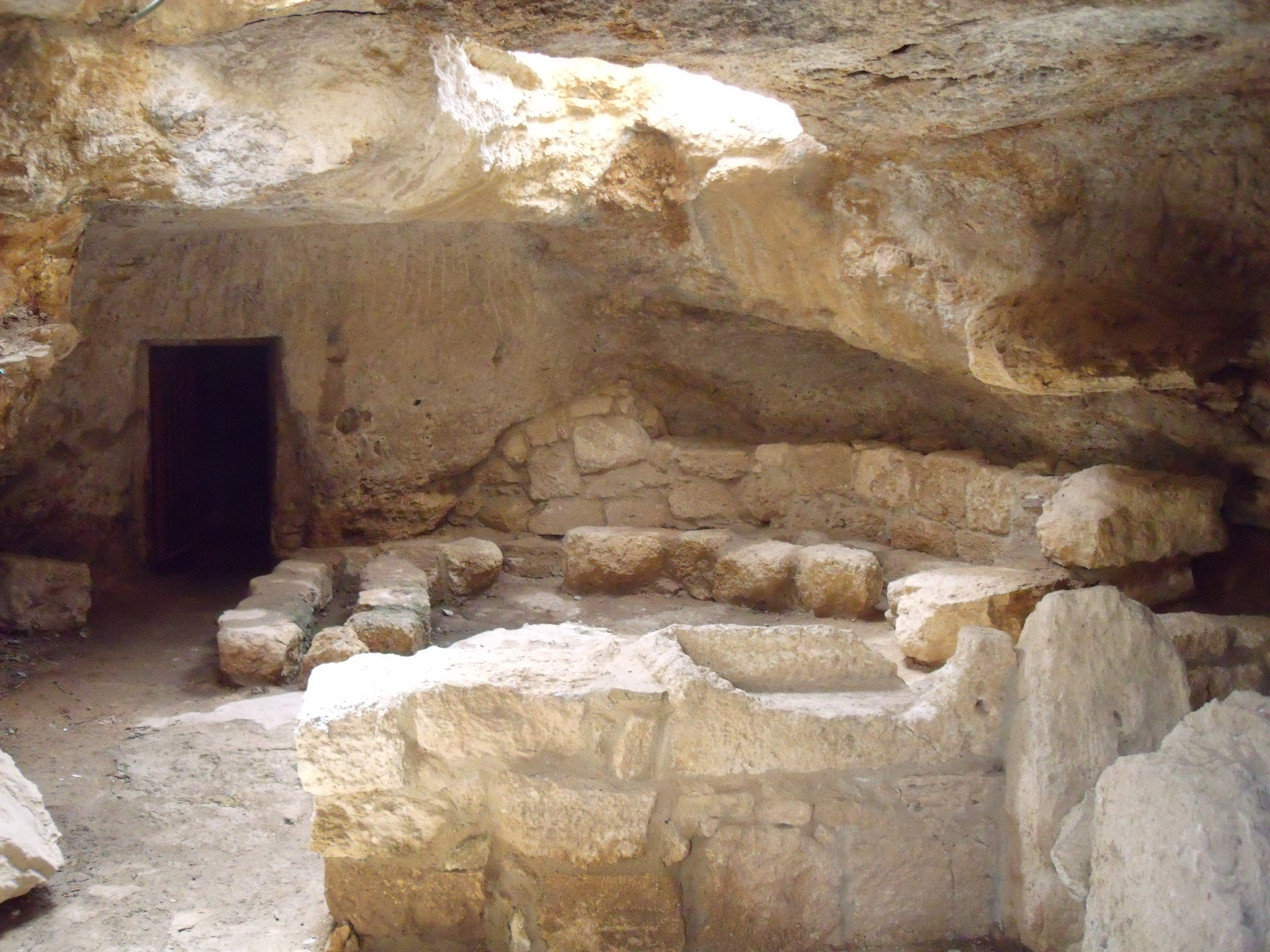 Höhle in Susya Höhle in Susya