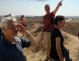 Mit Eric an der Grenze zu Sderot