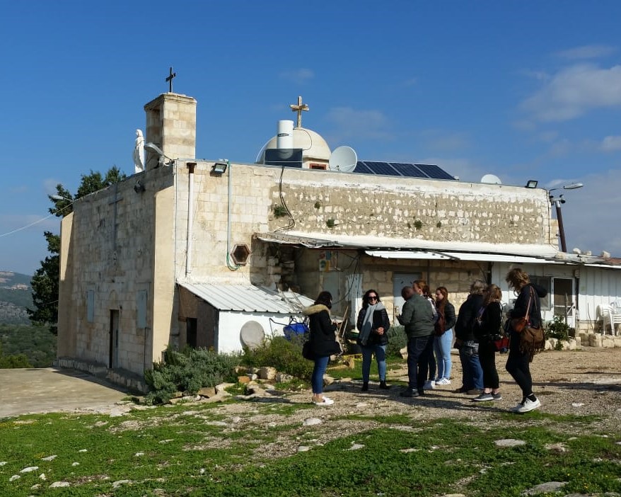 Die Kirche von Iqrit; © EAPPI