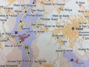 Umm al‐Amad grenzt an die nach internationalem Recht illegale Siedlung Otniel