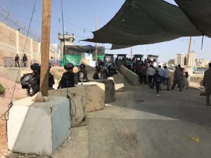 Zugang für die Männer am Qalandia Checkpoint; Foto © EAPPI