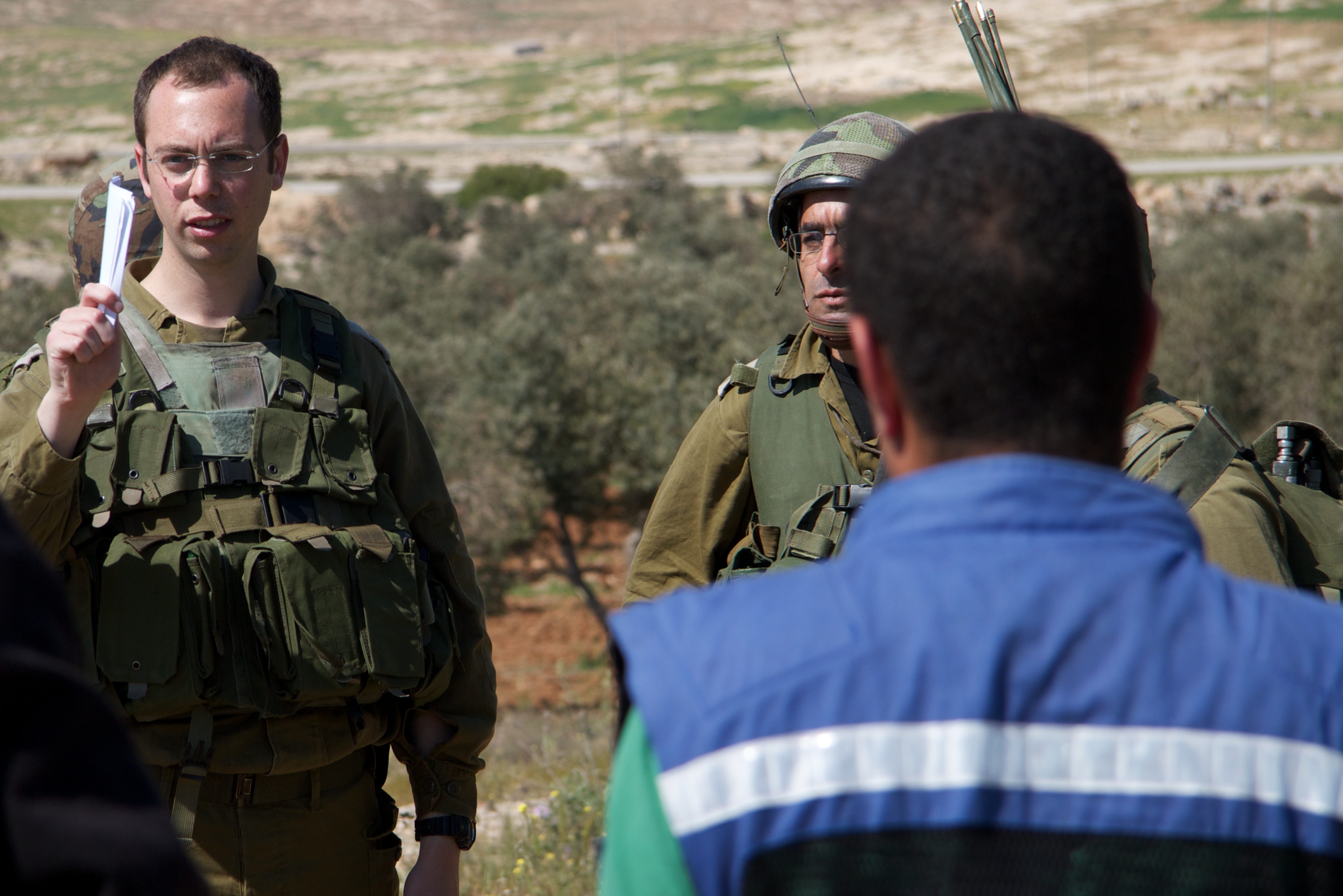 Israelische Soldaten in Susya Israelische Soldaten in Susya