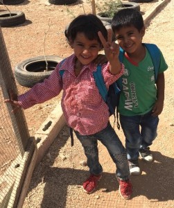 Kinder in Abu Nwar