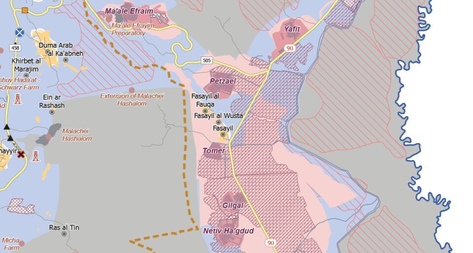 Zerstörungen durch die israelischen Behörden in der Gemeinde Fasayil; © UNOCHA-OPT