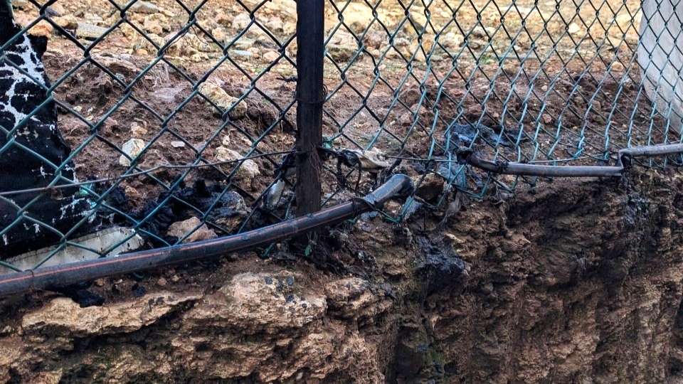 Schäden nach einem von Siedlern gelegten Brand in den South Hebron Hills; © WCC-EAPPI/Rabir